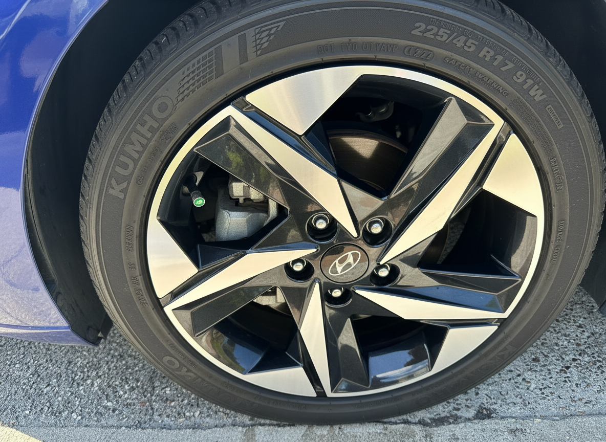 Car Detail — Tire & Wheel — After